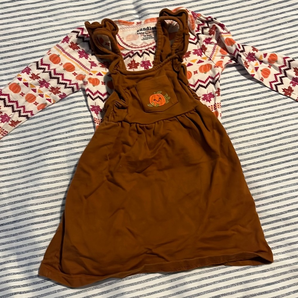 Fall jumper and onesie